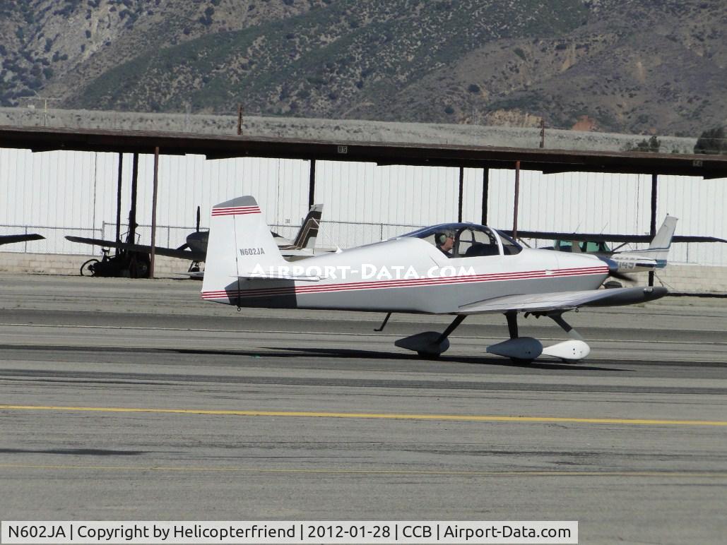 N602JA, 2001 Vans RV-6A C/N 001, Taxxing to runway for take off
