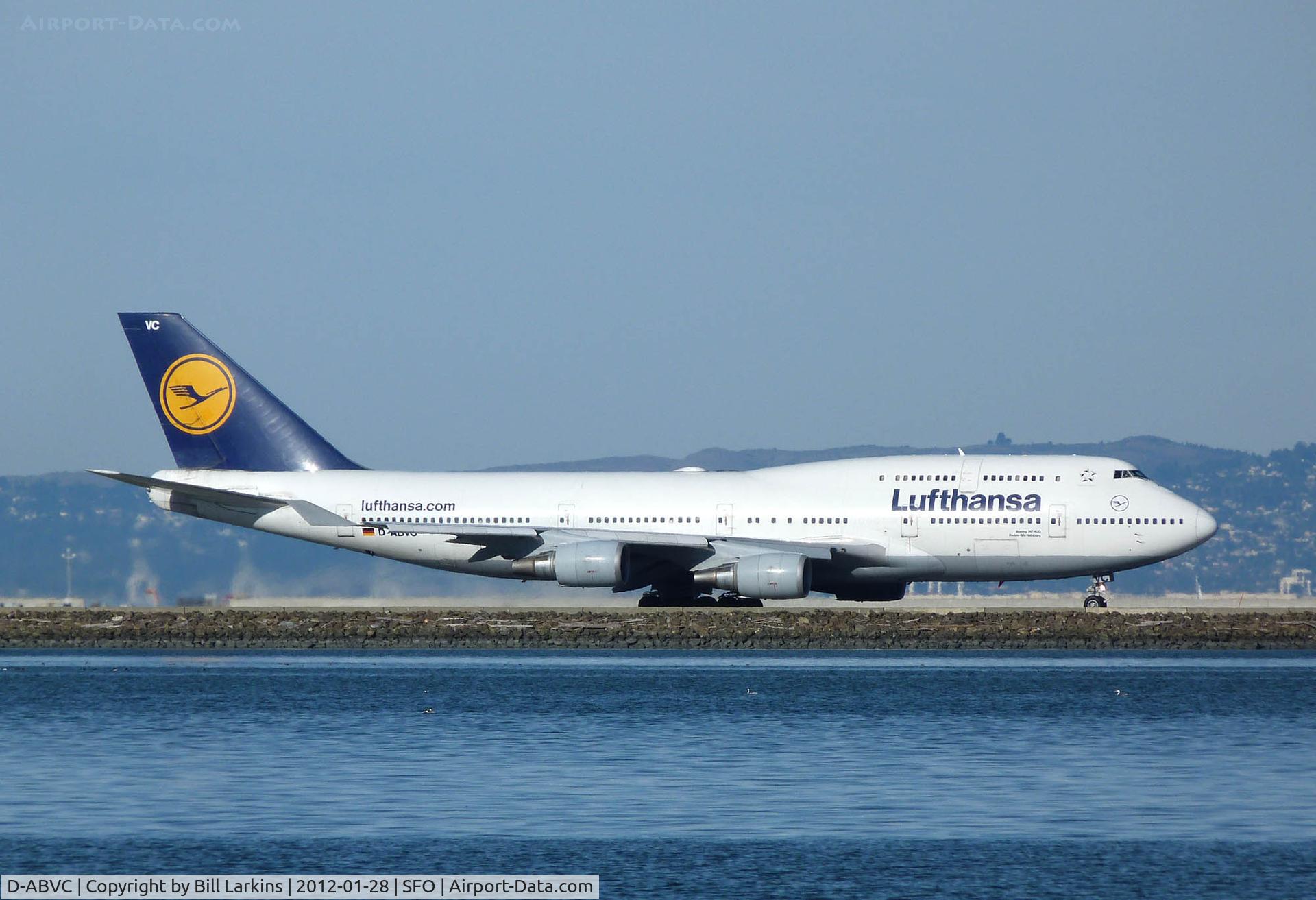 D-ABVC, 1989 Boeing 747-430 C/N 24288, Taxi for takeoff.