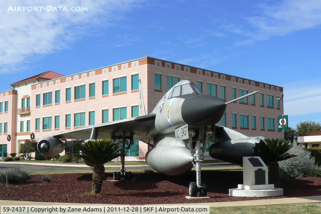 59-2437, 1959 Convair B-58A Hustler C/N 40, At Kelly Field - San Antonio, TX