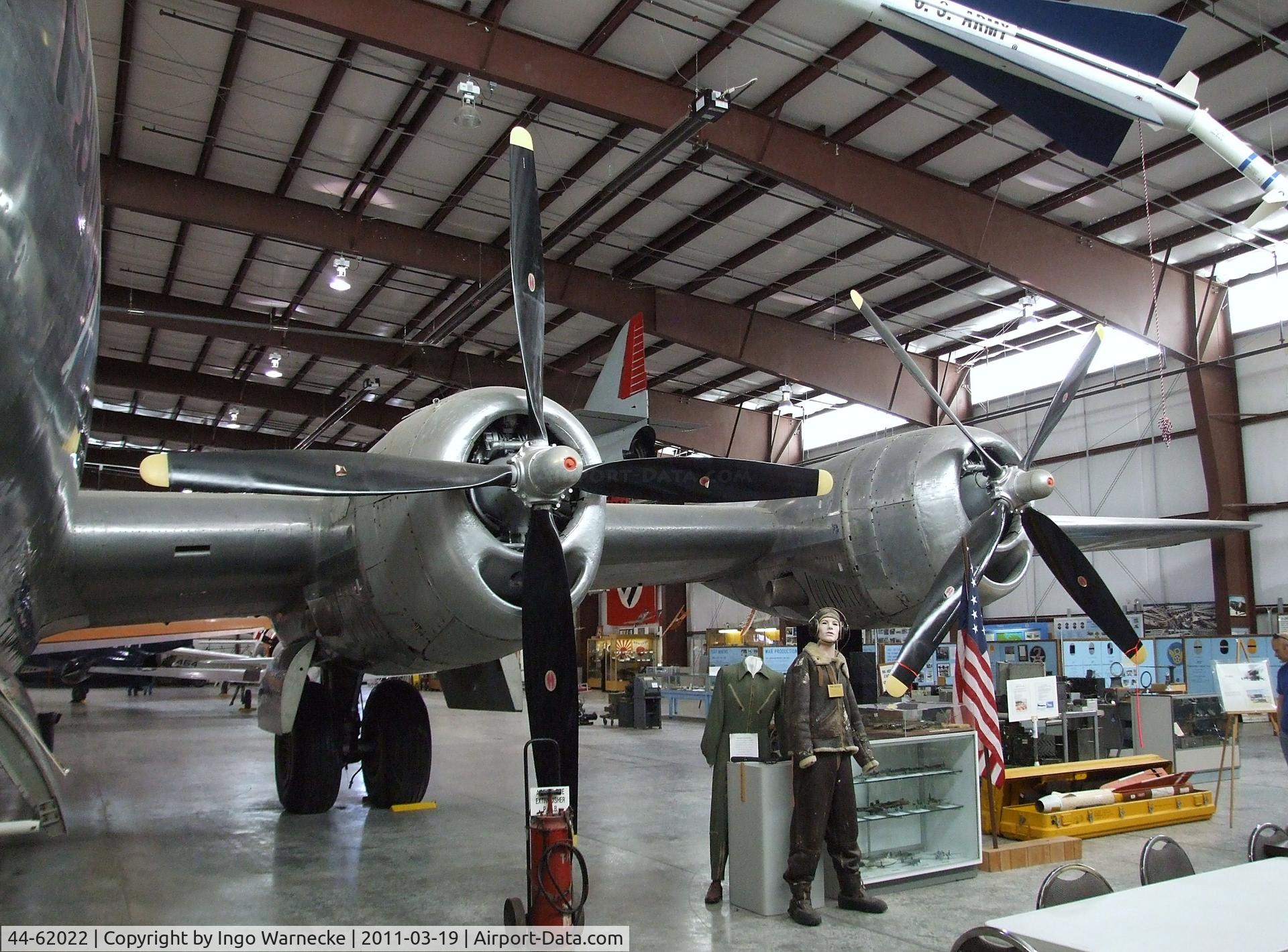 44-62022, Boeing B-29 Superfortess C/N 11499, Boeing B-29A Superfortress at the Pueblo Weisbrod Aircraft Museum, Pueblo CO