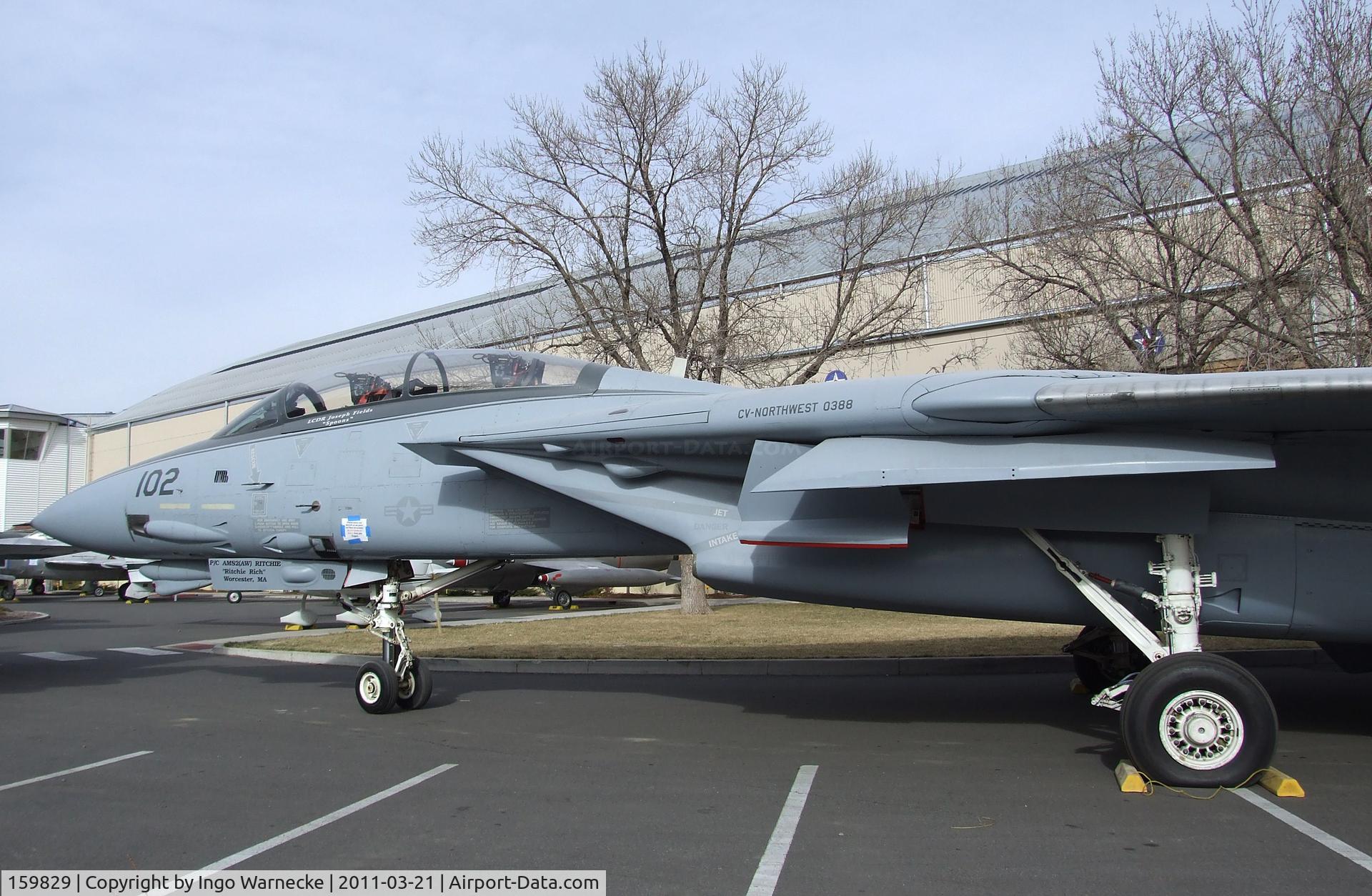 159829, Grumman F-14A Tomcat C/N 189, Grumman F-14A Tomcat at the Wings over the Rockies Air & Space Museum, Denver CO