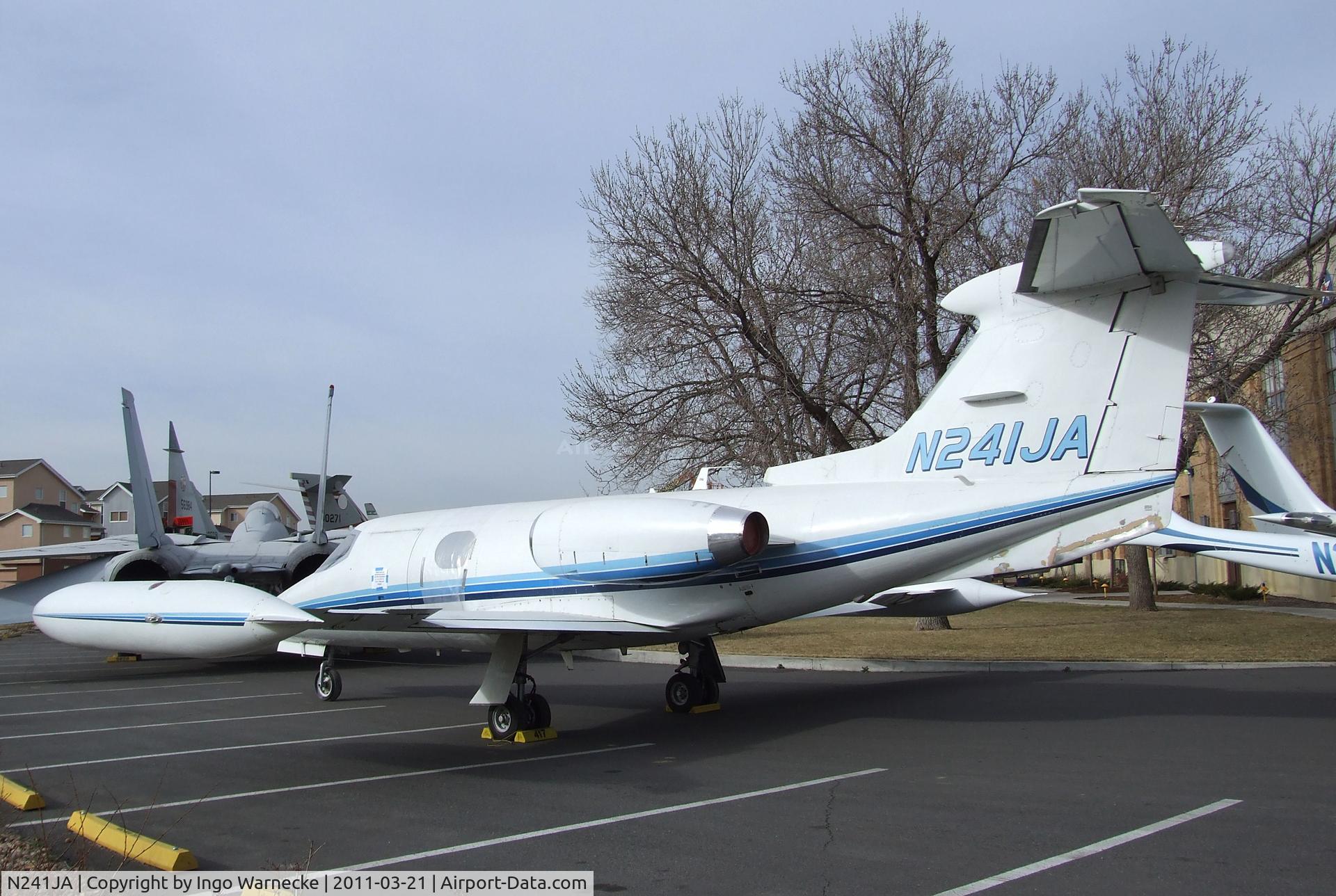 N241JA, 1966 Learjet 24 C/N 131, Learjet 24 at the Wings over the Rockies Air & Space Museum, Denver CO