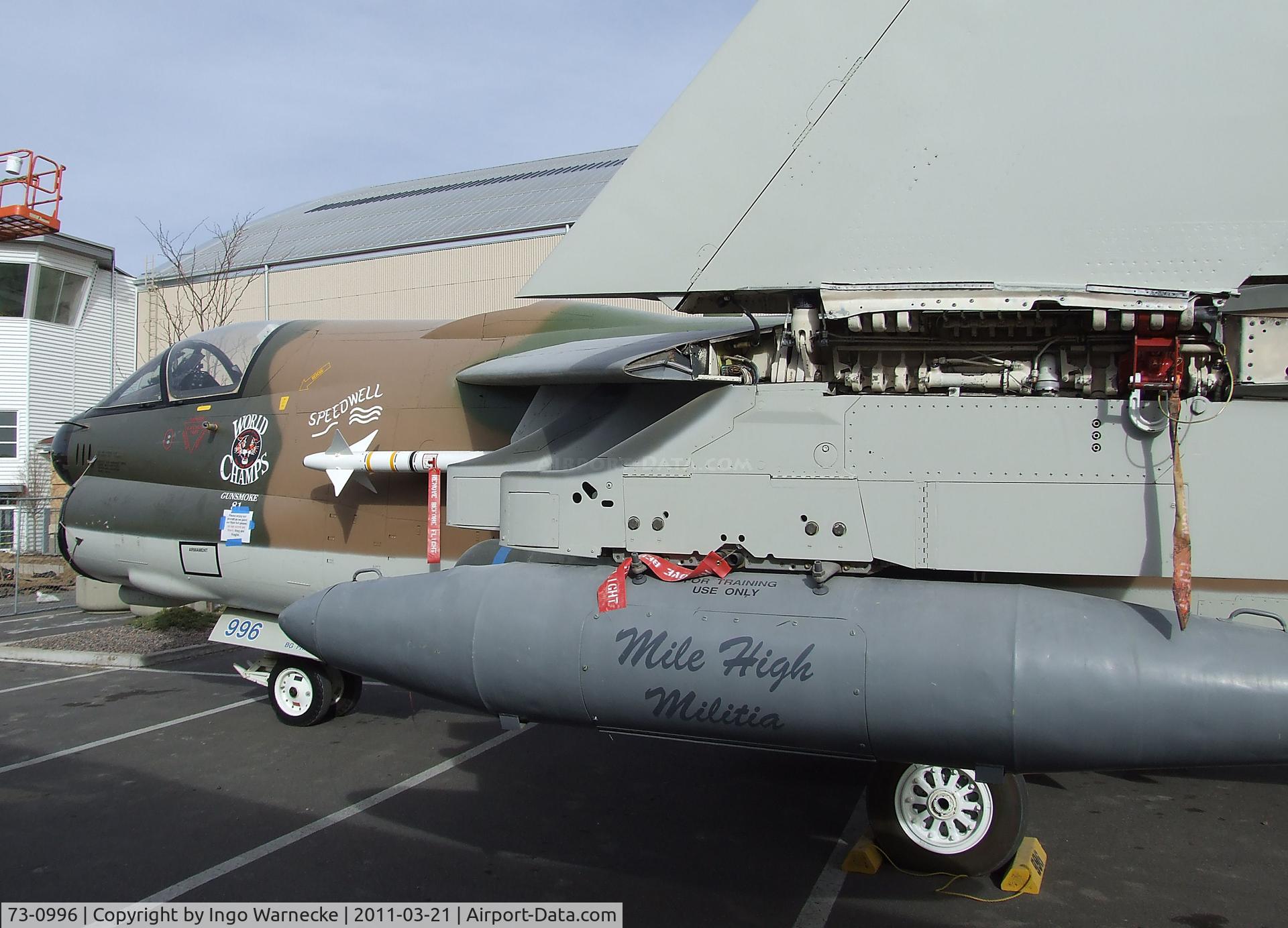 73-0996, 1973 LTV A-7D Corsair II C/N D-392, LTV A-7D Corsair II at the Wings over the Rockies Air & Space Museum, Denver CO