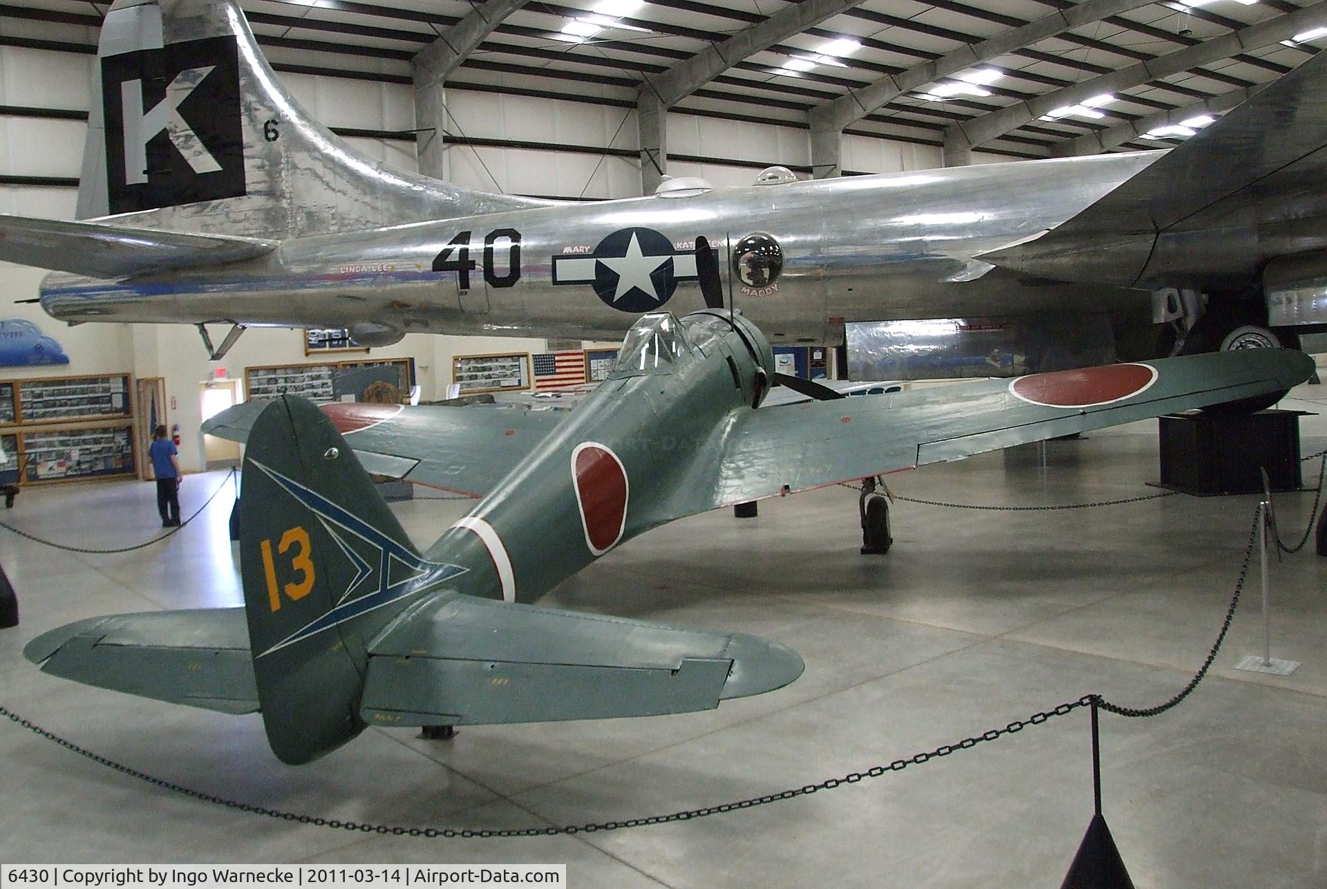 6430, Nakajima Ki-43-IIb Hayabusa C/N Not found 6430, Nakajima Ki-43-IIb Hayabusa at the Pima Air & Space Museum, Tucson AZ