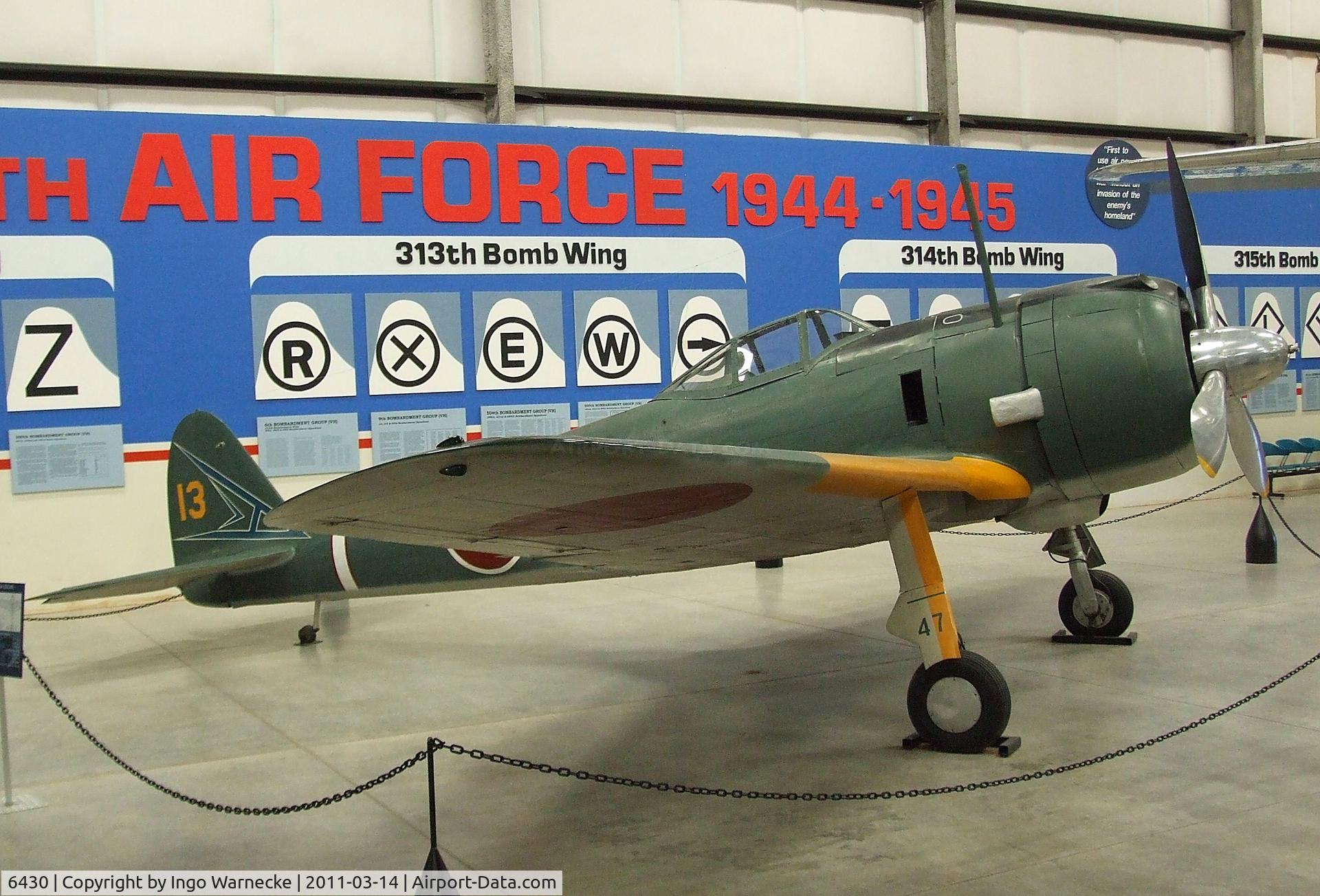 6430, Nakajima Ki-43-IIb Hayabusa C/N Not found 6430, Nakajima Ki-43-IIb Hayabusa at the Pima Air & Space Museum, Tucson AZ