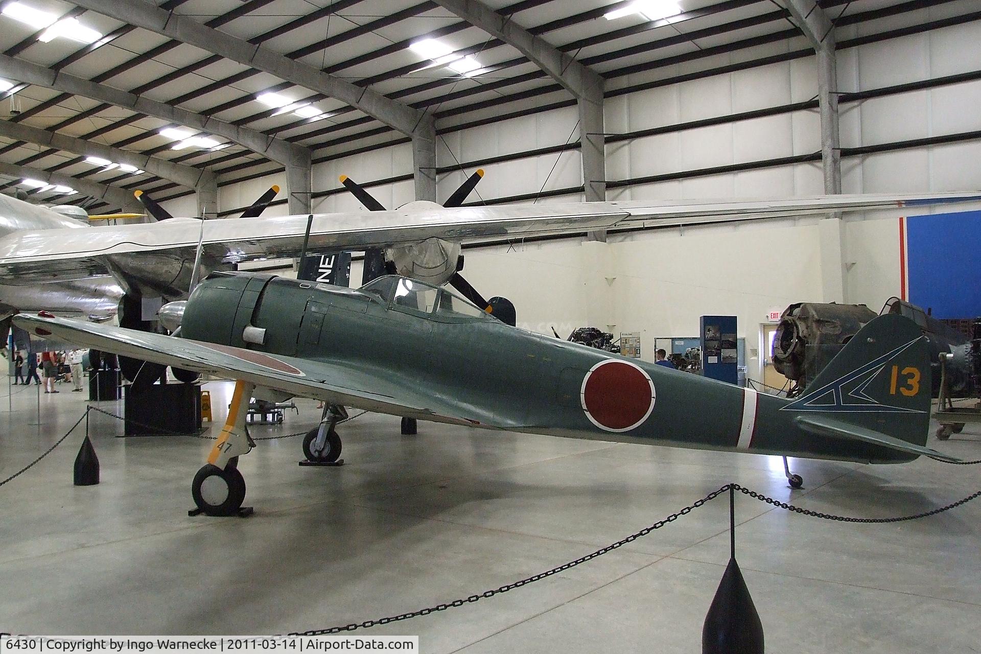 6430, Nakajima Ki-43-IIb Hayabusa C/N Not found 6430, Nakajima Ki-43-IIb Hayabusa at the Pima Air & Space Museum, Tucson AZ