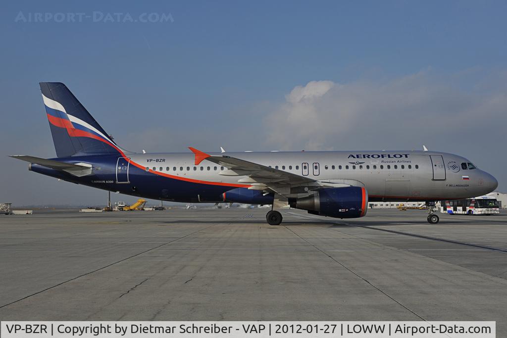 VP-BZR, 2008 Airbus A320-214 C/N 3640, Aeroflot A320
