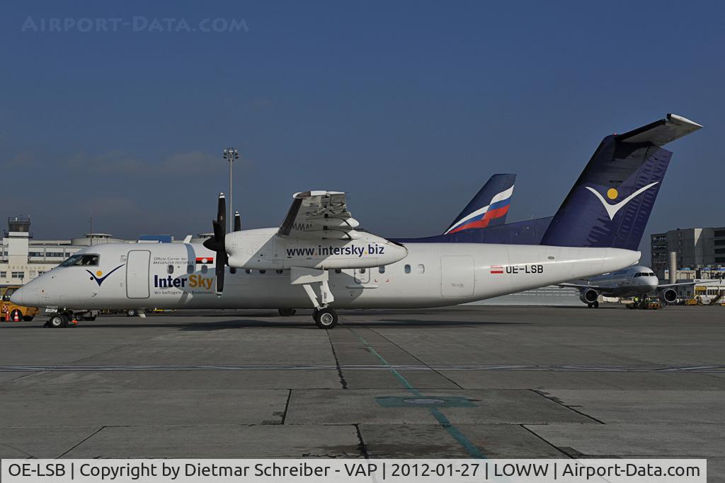 OE-LSB, 1998 De Havilland Canada DHC-8-314Q Dash 8 C/N 525, Intersky Dash 8-300