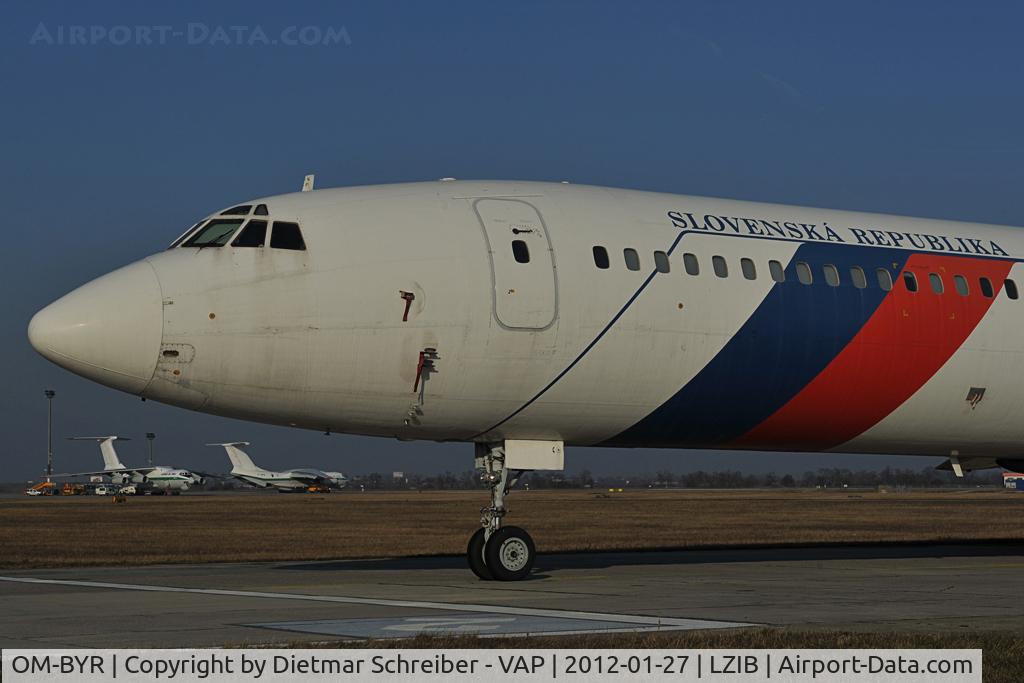 OM-BYR, 1998 Tupolev Tu-154M C/N 98A1012, Slovak Government Tupolev 154
