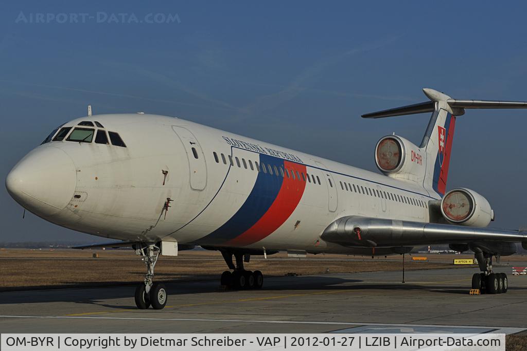 OM-BYR, 1998 Tupolev Tu-154M C/N 98A1012, Slovak Government Tupolev 154