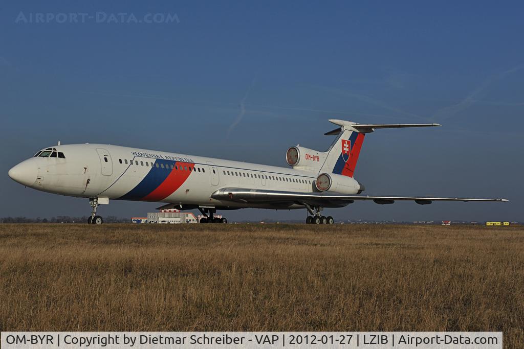 OM-BYR, 1998 Tupolev Tu-154M C/N 98A1012, Slovak Government Tupolev 154