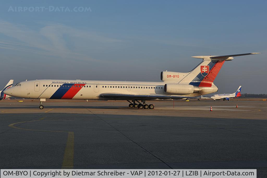 OM-BYO, 1989 Tupolev Tu-154M C/N 89A803, Slovak Government Tupolev 154