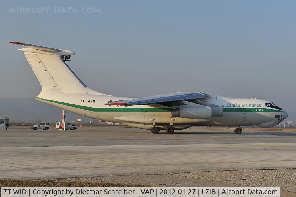 7T-WID, 1993 Ilyushin Il-76TD C/N 1023414470, Algerian Air Force Ilyushin 76