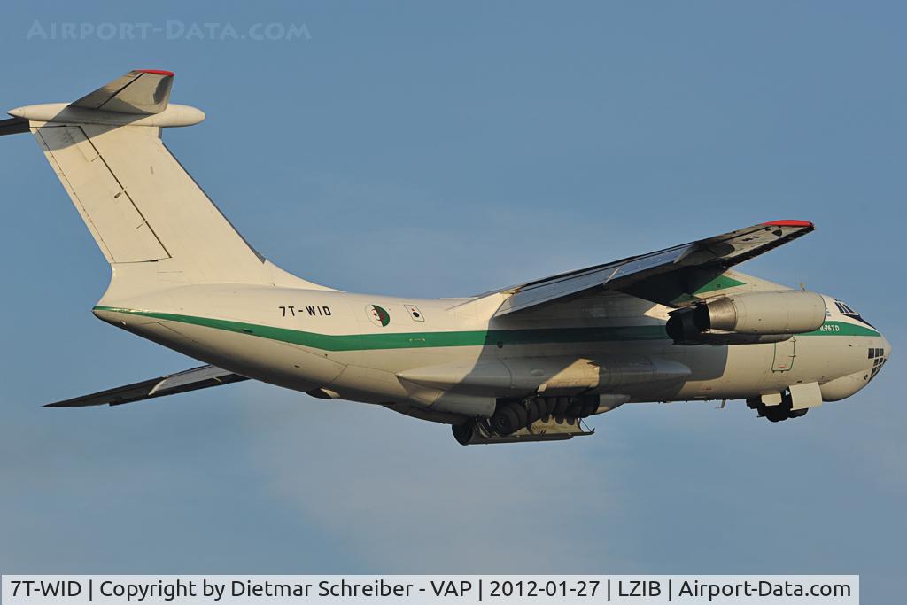 7T-WID, 1993 Ilyushin Il-76TD C/N 1023414470, Algerian Air Force Ilyushin 76