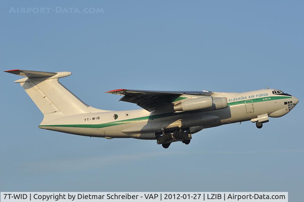 7T-WID, 1993 Ilyushin Il-76TD C/N 1023414470, Algerian Air Force Ilyushin 76