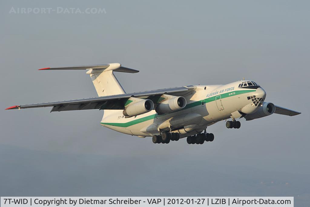 7T-WID, 1993 Ilyushin Il-76TD C/N 1023414470, Algerian Air Force Ilyushin 76