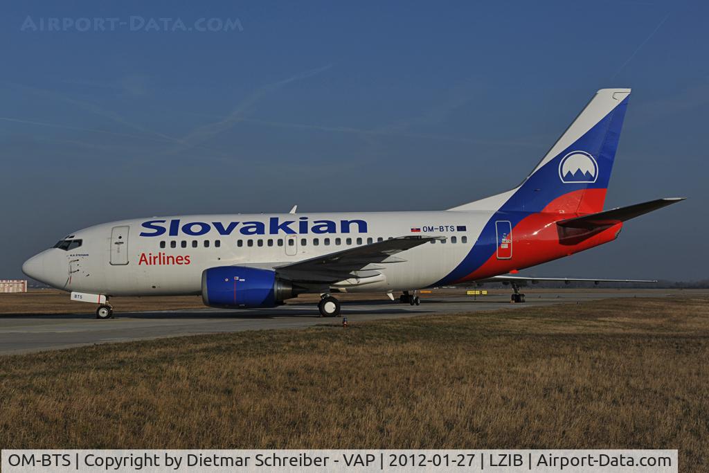 OM-BTS, 1997 Boeing 737-55S C/N 28471, Slovakian Boeing 737-500
