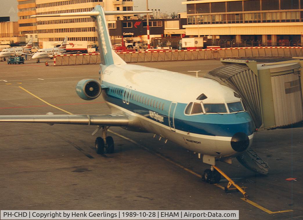 PH-CHD, 1978 Fokker F-28-4000 Fellowship C/N 11139, KLM Cityhopper