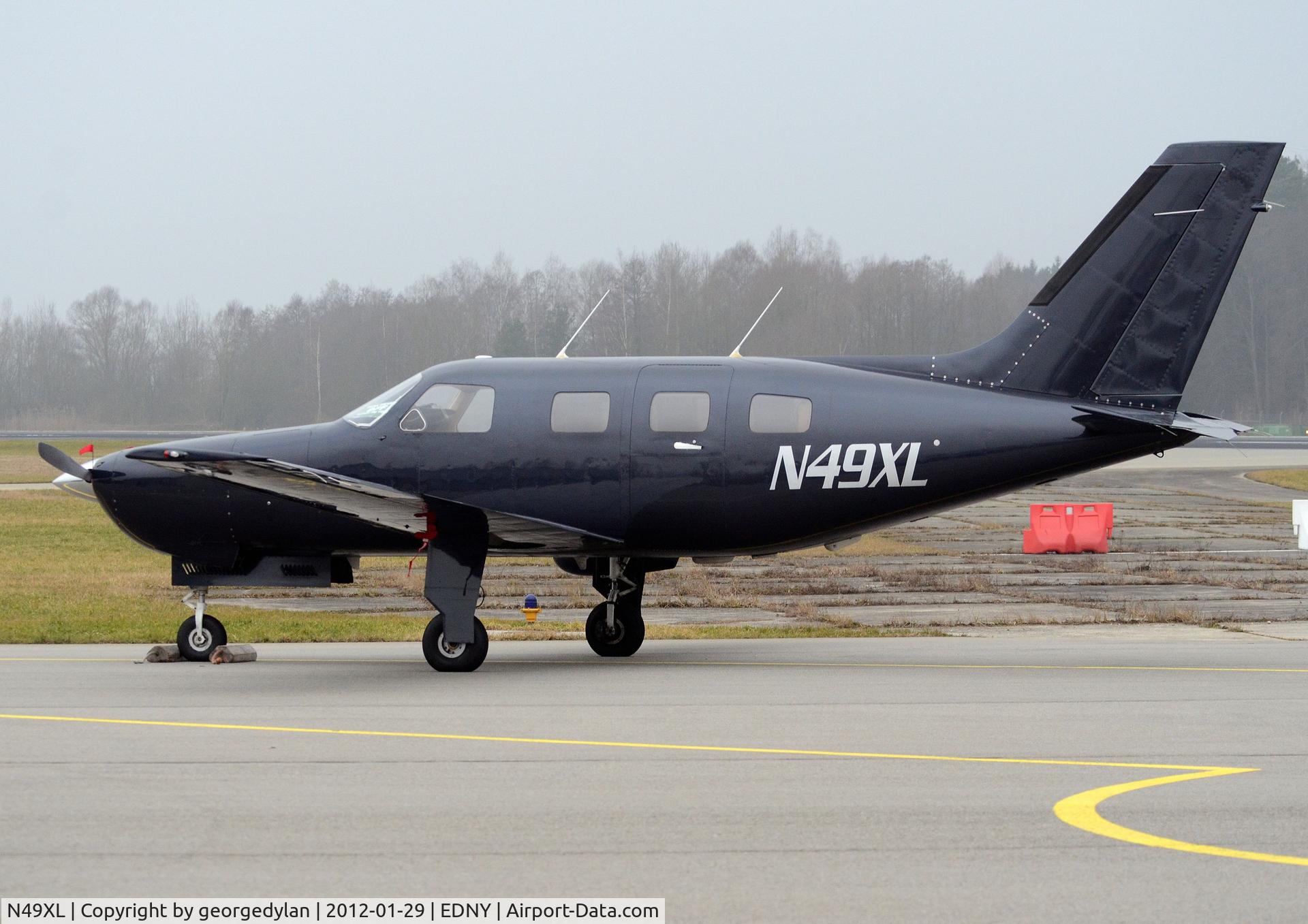 N49XL, 1989 Piper PA-46-350P Malibu Mirage C/N 4622049, Unusual visitor to FDH.