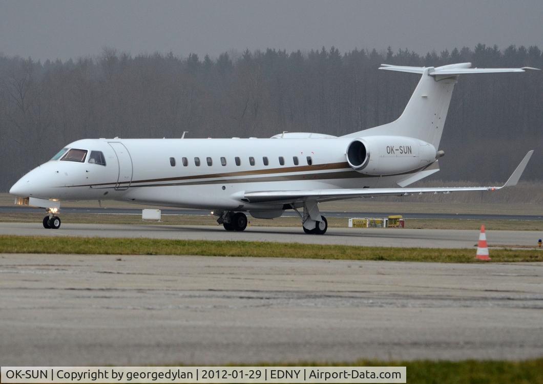 OK-SUN, 2006 Embraer EMB-135BJ Legacy 600 C/N 14500963, Departing to Gander, must have been in FDH for the World Economic Forum/Davos.