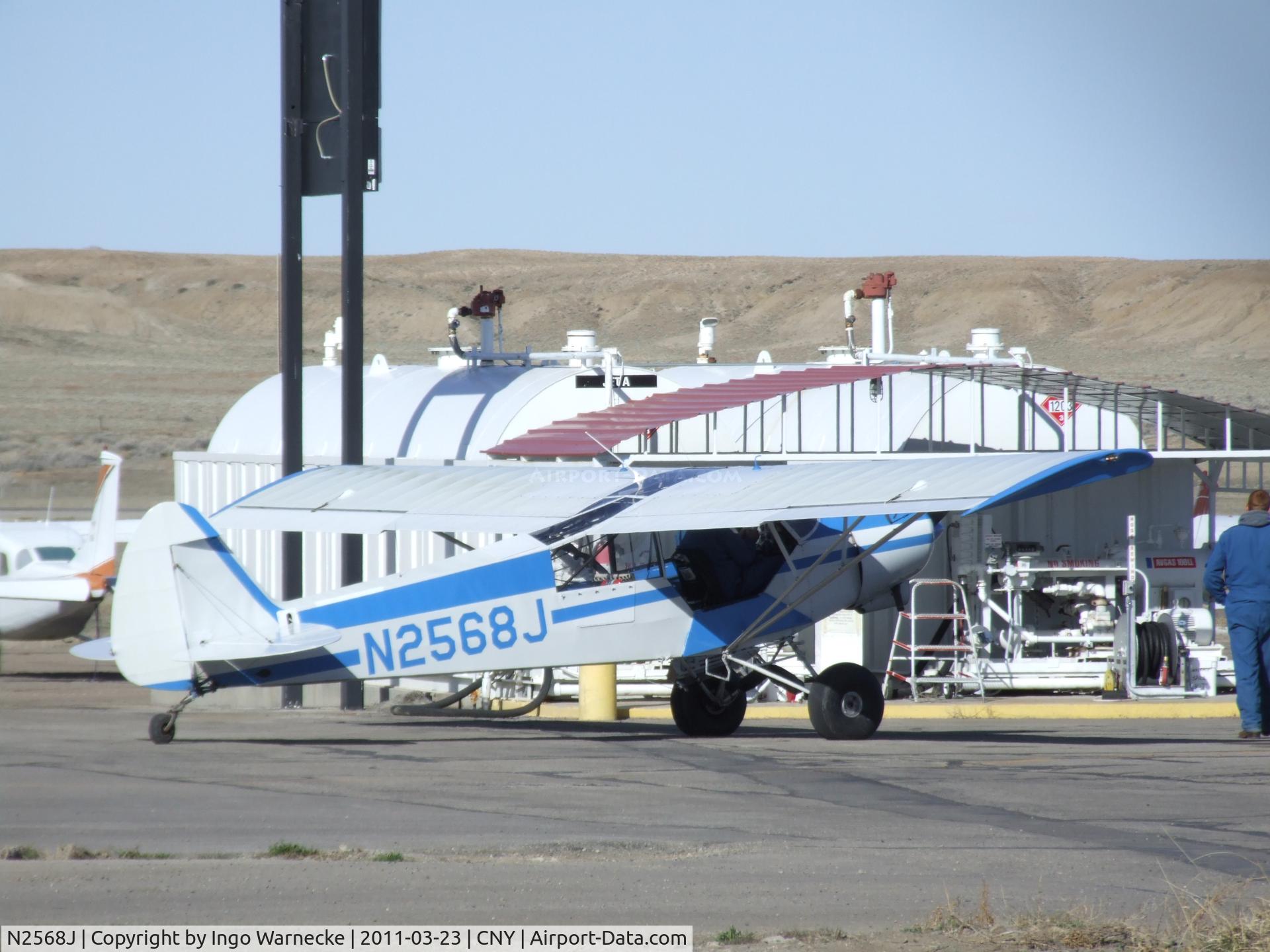 N2568J, 1979 Piper PA-18-150 Super Cub C/N 18-7909131, Piper PA-18-150 Super Cub at Canyonlands Field airport, Moab UT