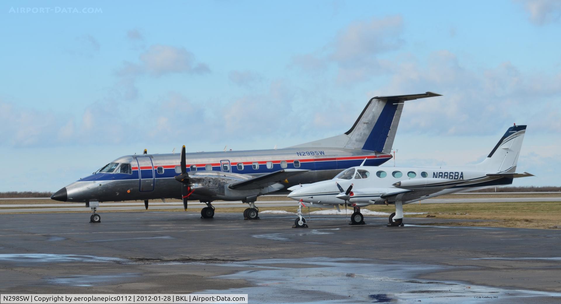 N298SW, 1996 Embraer EMB-120ER Brasilia C/N 120328, N298SW seen at Burke Lakefront.