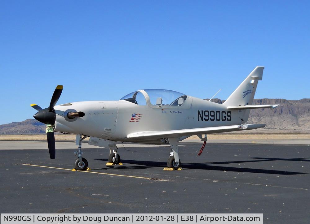 N990GS, 2003 Performance Aircraft Turbine Legend C/N 111T, Seen on the ramp at Casparis Airport in Alpine, Texas
