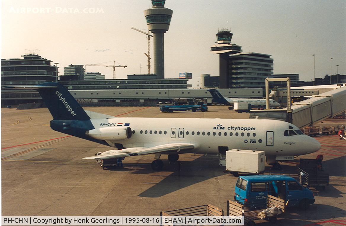 PH-CHN, 1981 Fokker F-28-4000 Fellowship C/N 11176, KLM Cityhopper