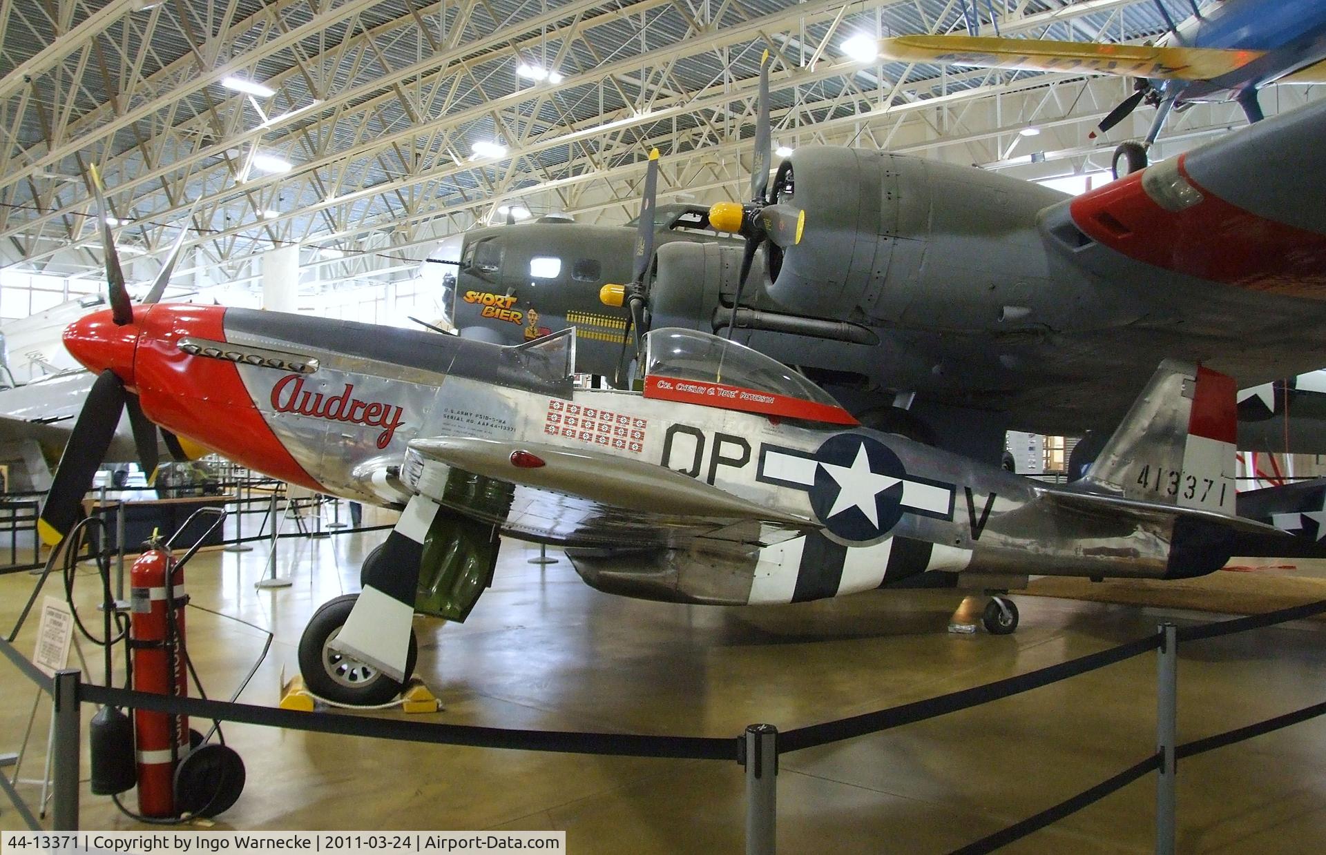 44-13371, North American P-51D Mustang C/N 118-27004, North American P-51D Mustang at the Hill Aerospace Museum, Roy UT
