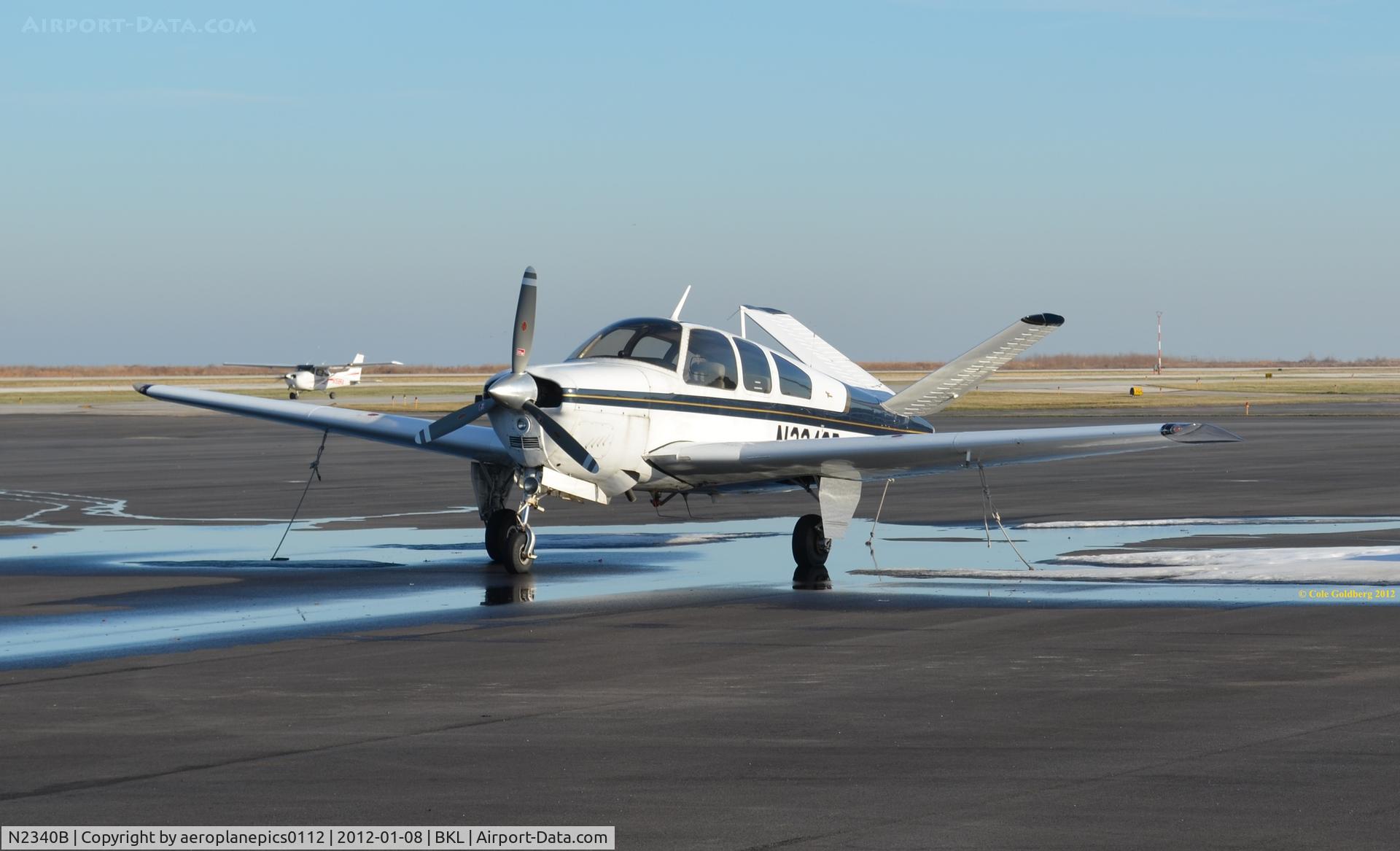 N2340B, 1964 Beech S35 Bonanza C/N D-7451, N2340B seen at KBKL.