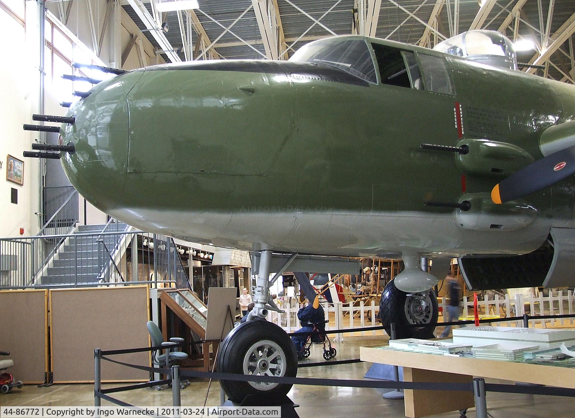 44-86772, 1944 North American B-25J Mitchell Mitchell C/N 108-37566, North American B-25J Mitchell at the Hill Aerospace Museum, Roy UT