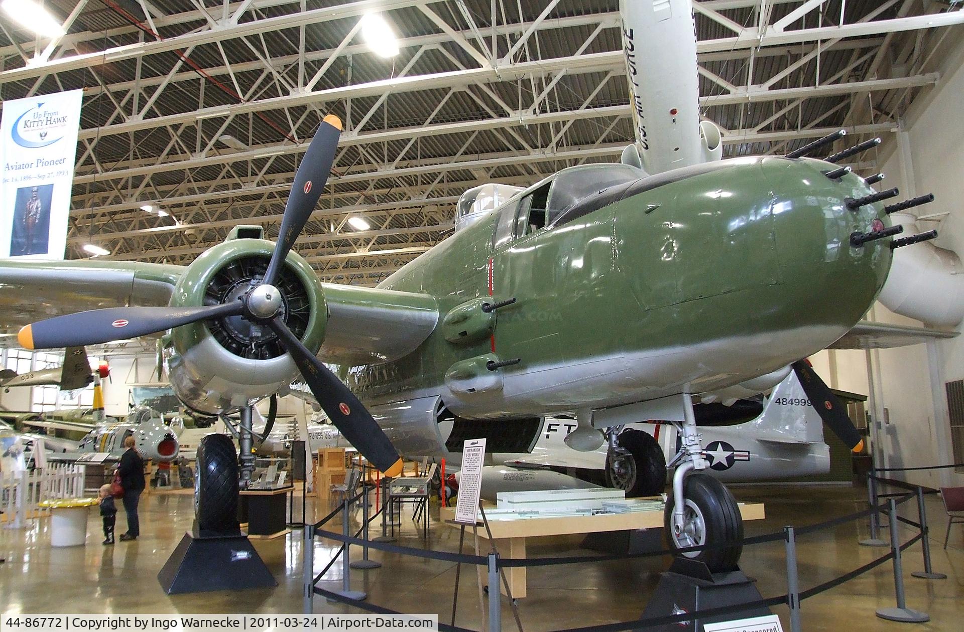 44-86772, 1944 North American B-25J Mitchell Mitchell C/N 108-37566, North American B-25J Mitchell at the Hill Aerospace Museum, Roy UT