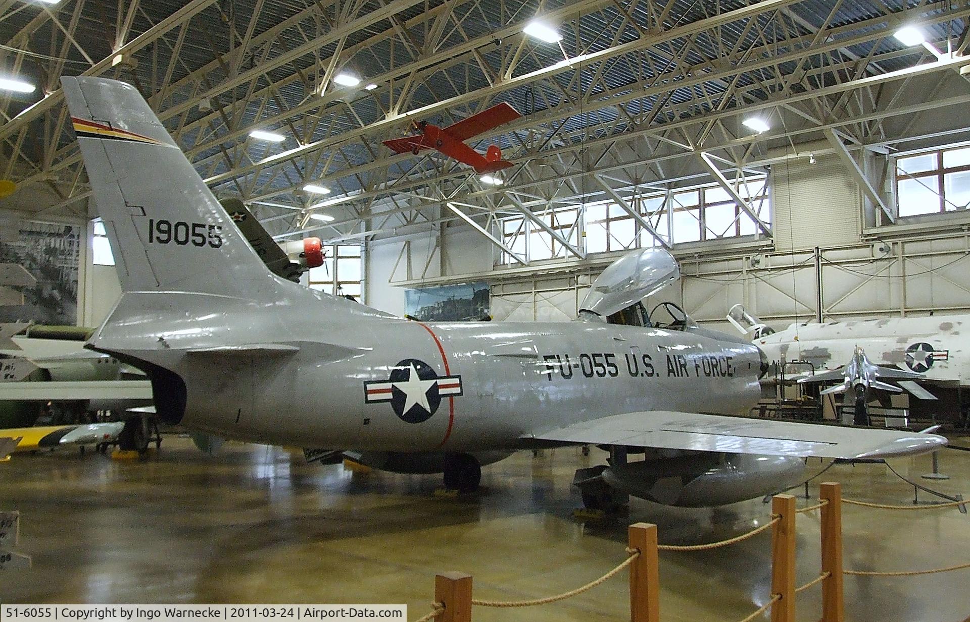 51-6055, 1951 North American F-86L Sabre C/N 173-199, North American F-86L Sabre at the Hill Aerospace Museum, Roy UT