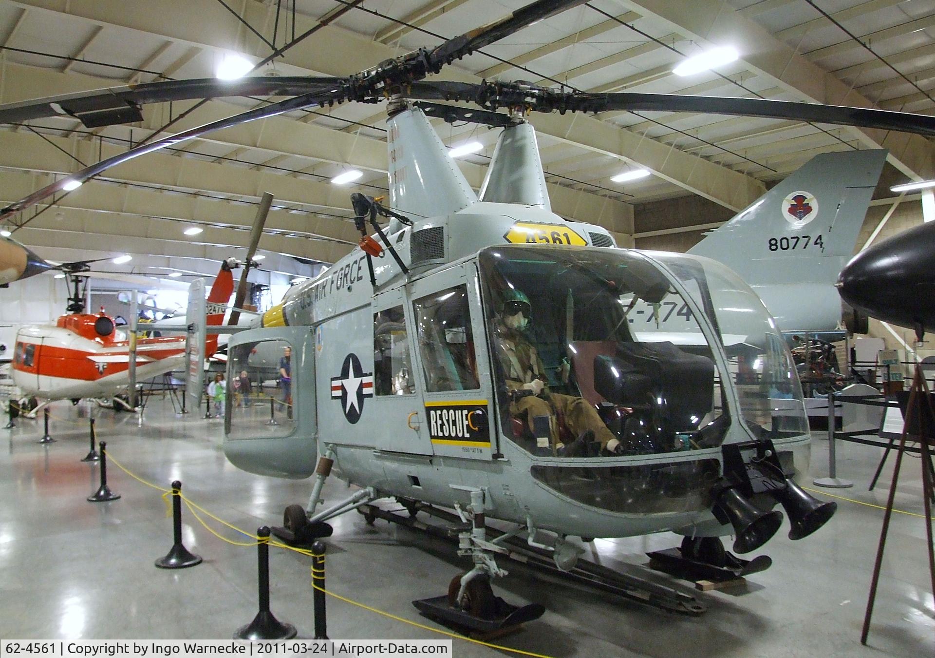 62-4561, Kaman HH-43F Huskie C/N 187, Kaman HH-43F Huskie at the Hill Aerospace Museum, Roy UT