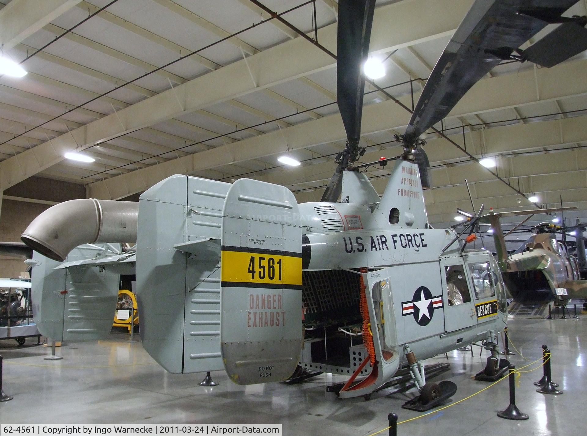 62-4561, Kaman HH-43F Huskie C/N 187, Kaman HH-43F Huskie at the Hill Aerospace Museum, Roy UT