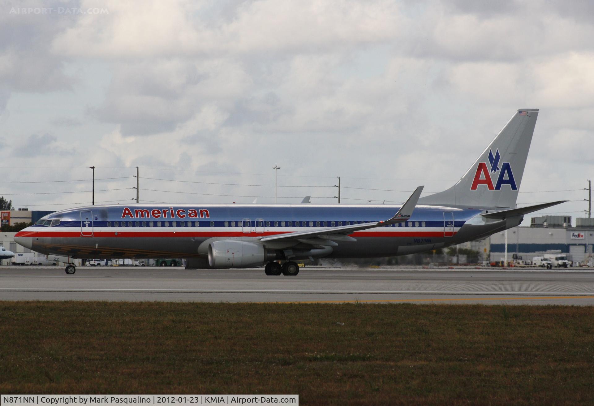 N871NN, 2011 Boeing 737-823 C/N 31127, Boeing 737-800