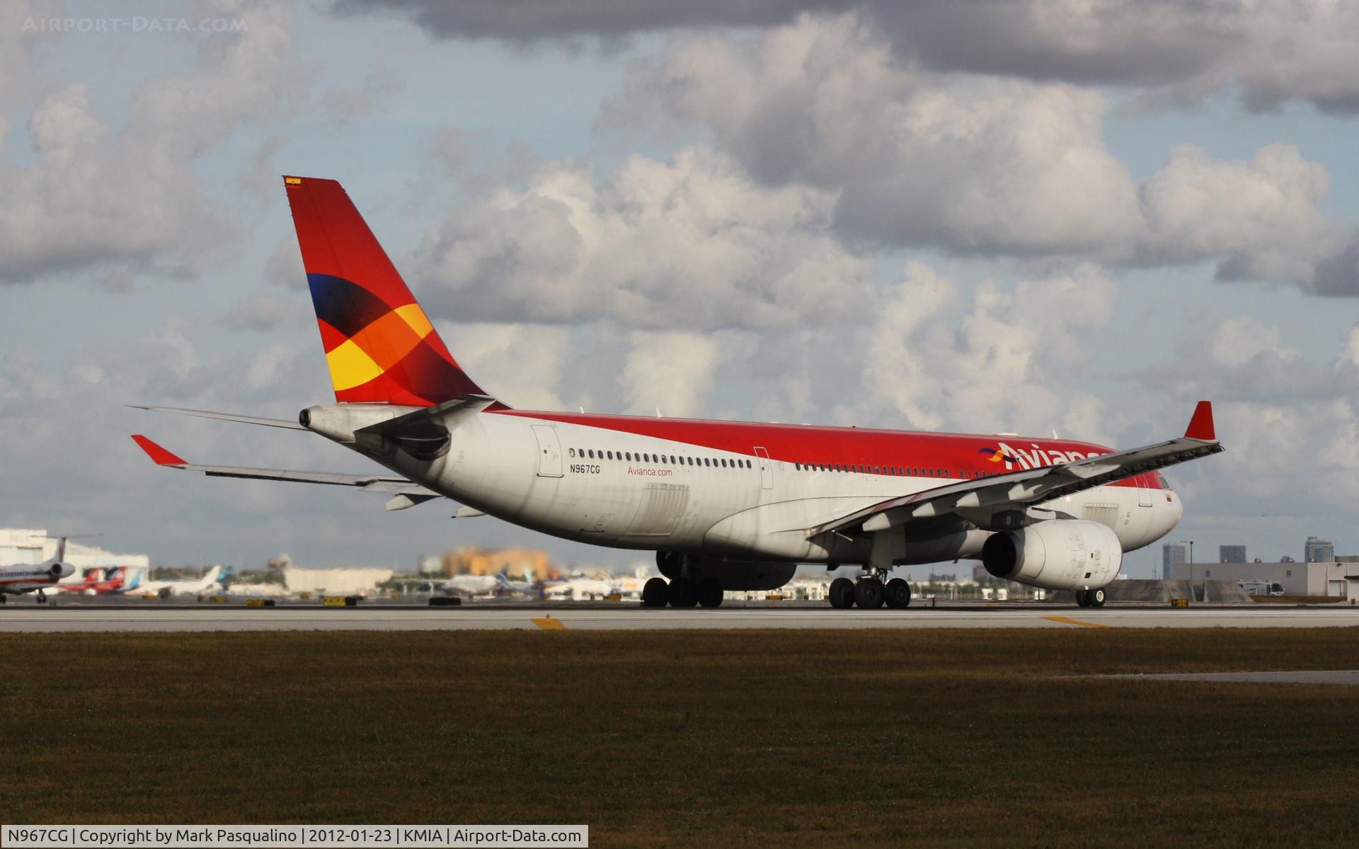 N967CG, 2008 Airbus A330-243 C/N 0967, Airbus A330-200