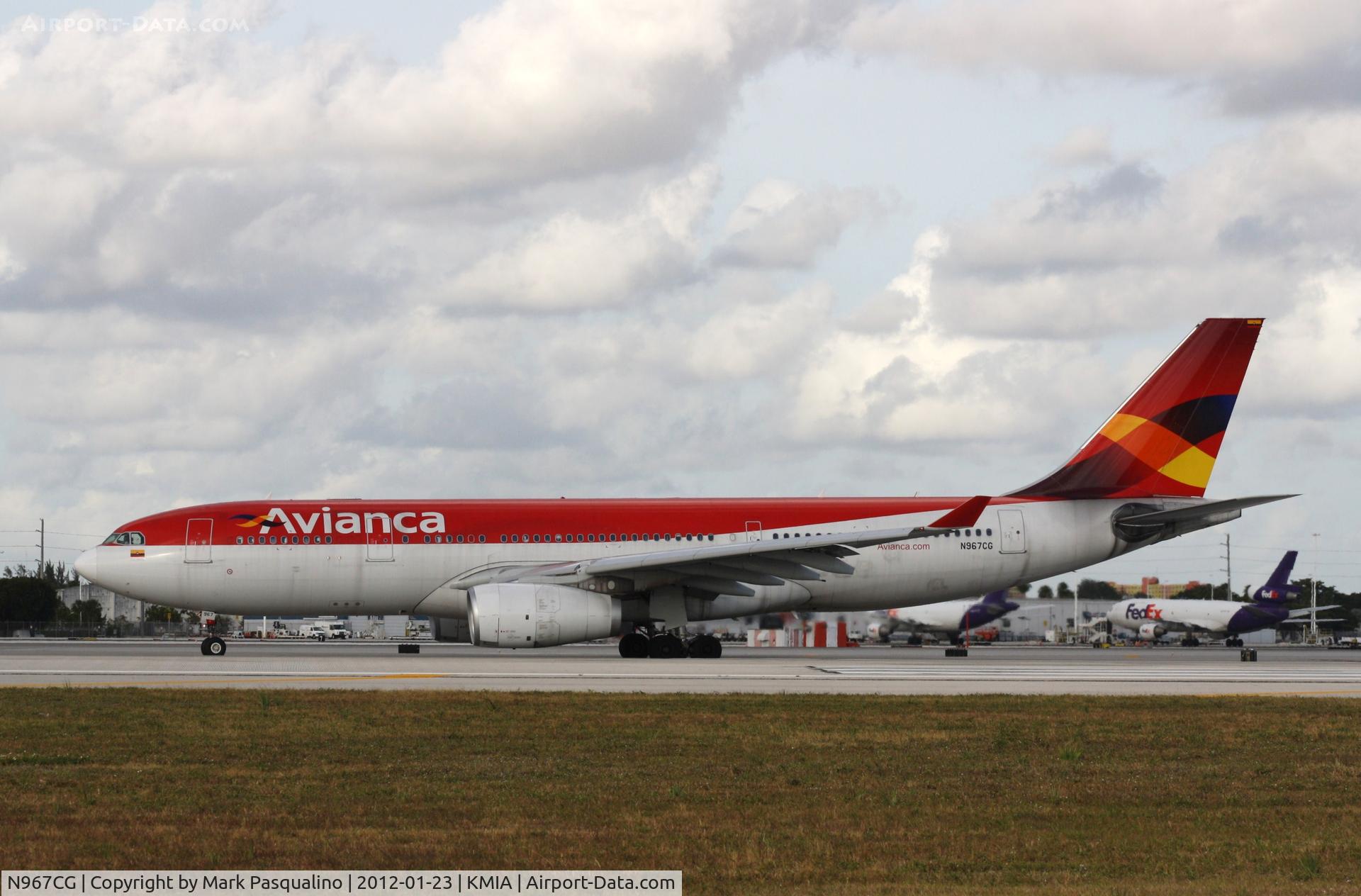 N967CG, 2008 Airbus A330-243 C/N 0967, Airbus A330-200