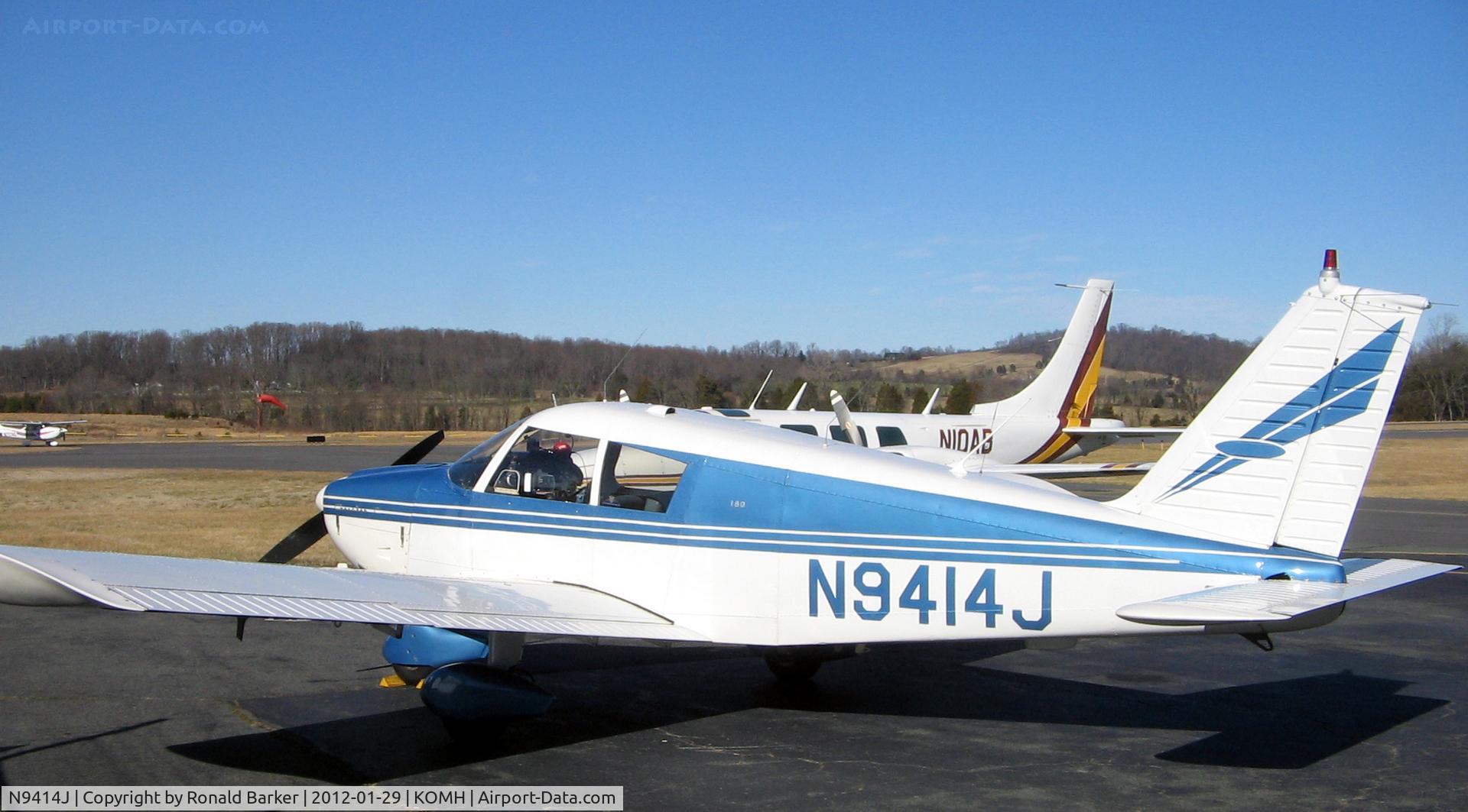 N9414J, 1966 Piper PA-28-180 C/N 28-3523, Orange
