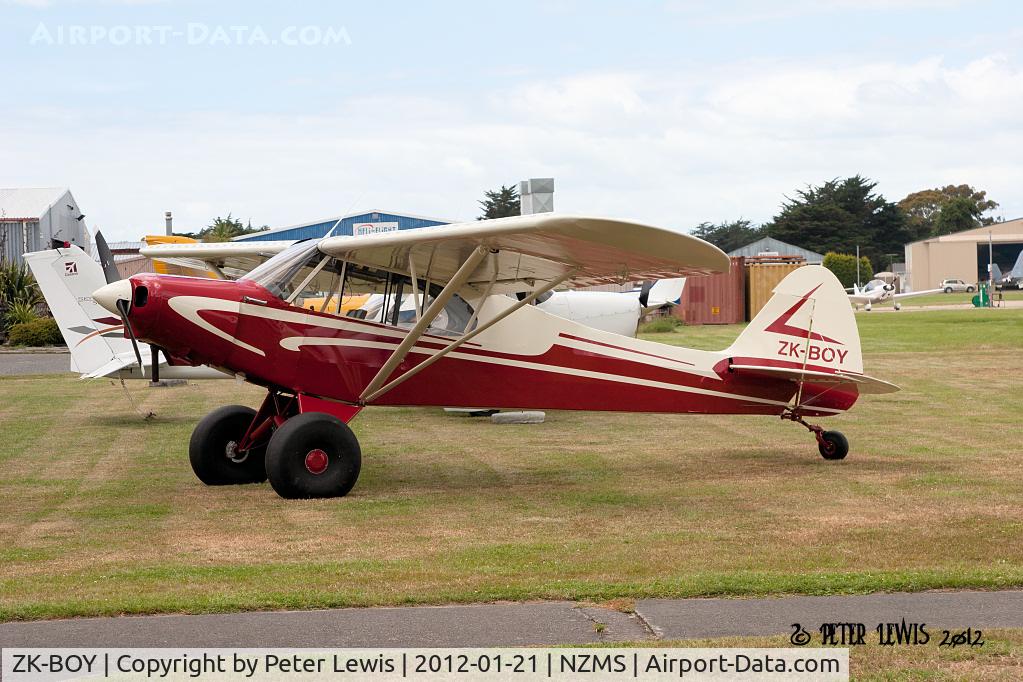ZK-BOY, Piper PA-18A-150 Super Cub C/N 18-6172, Darlington Drilling & Piling Ltd., Paraparaumu