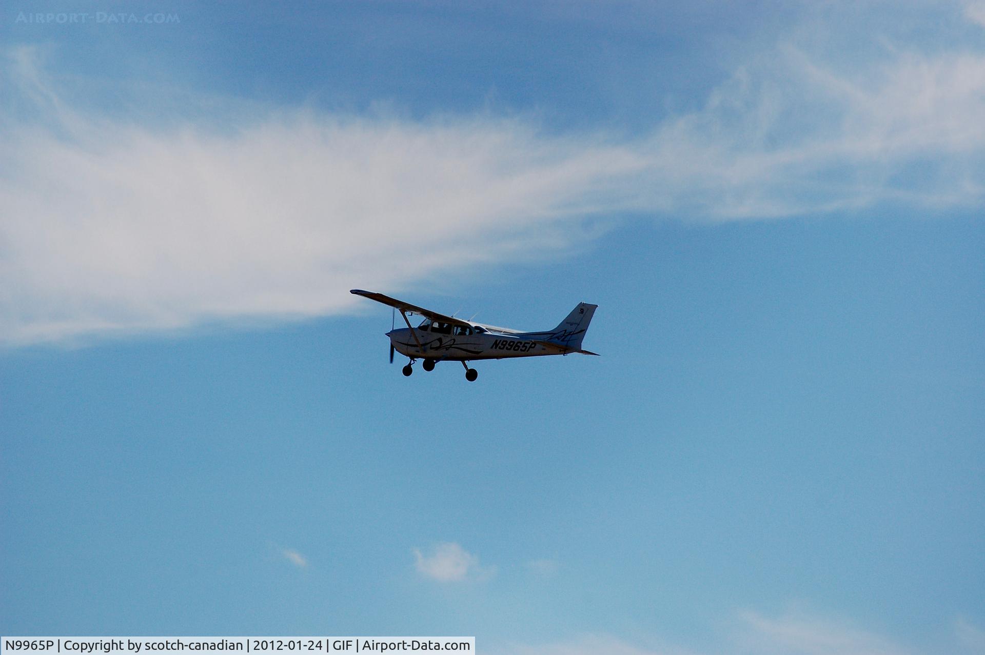 N9965P, 2008 Cessna 172S C/N 172S10822, 2008 Cessna 172S N9965P at Gilbert Airport, Winter Haven, FL