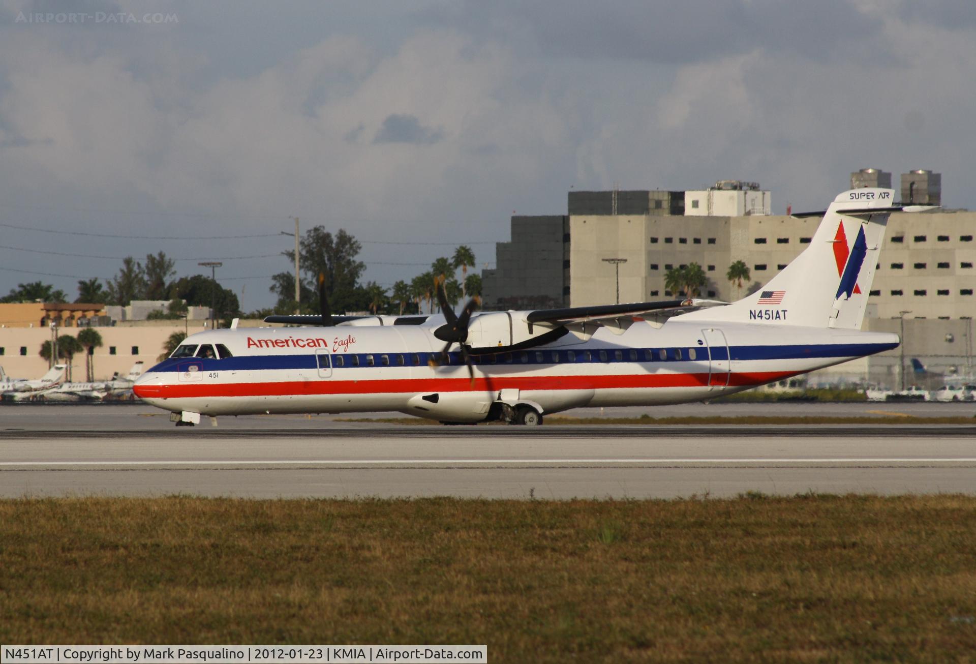 N451AT, 1995 ATR 72-212 C/N 451, ATR-72-212