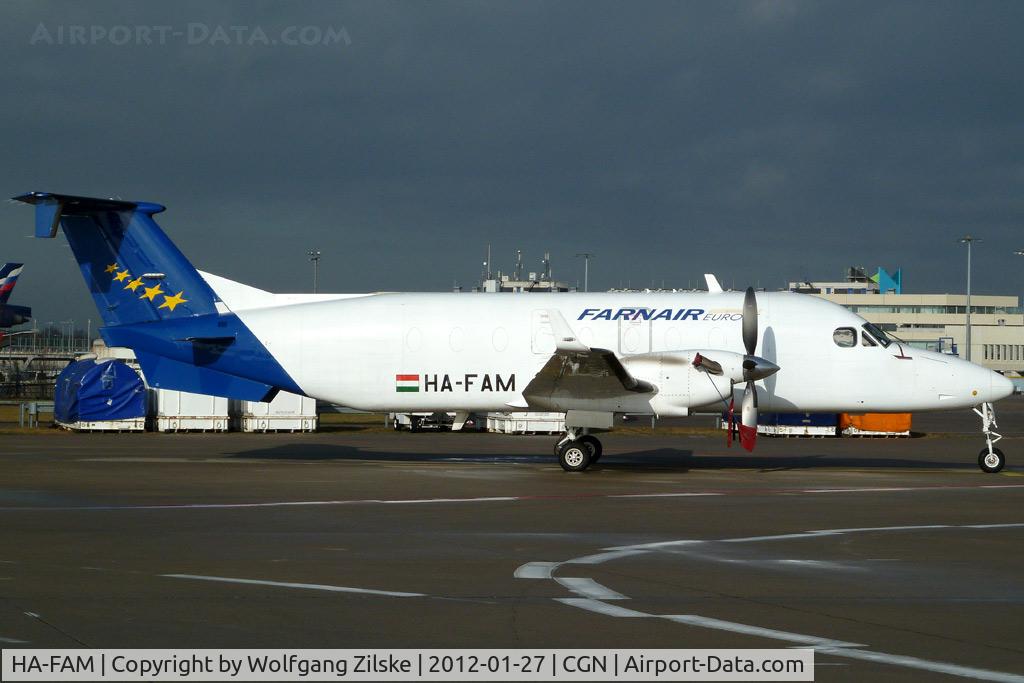 HA-FAM, 1992 Beech 1900D C/N UE-16, visitor