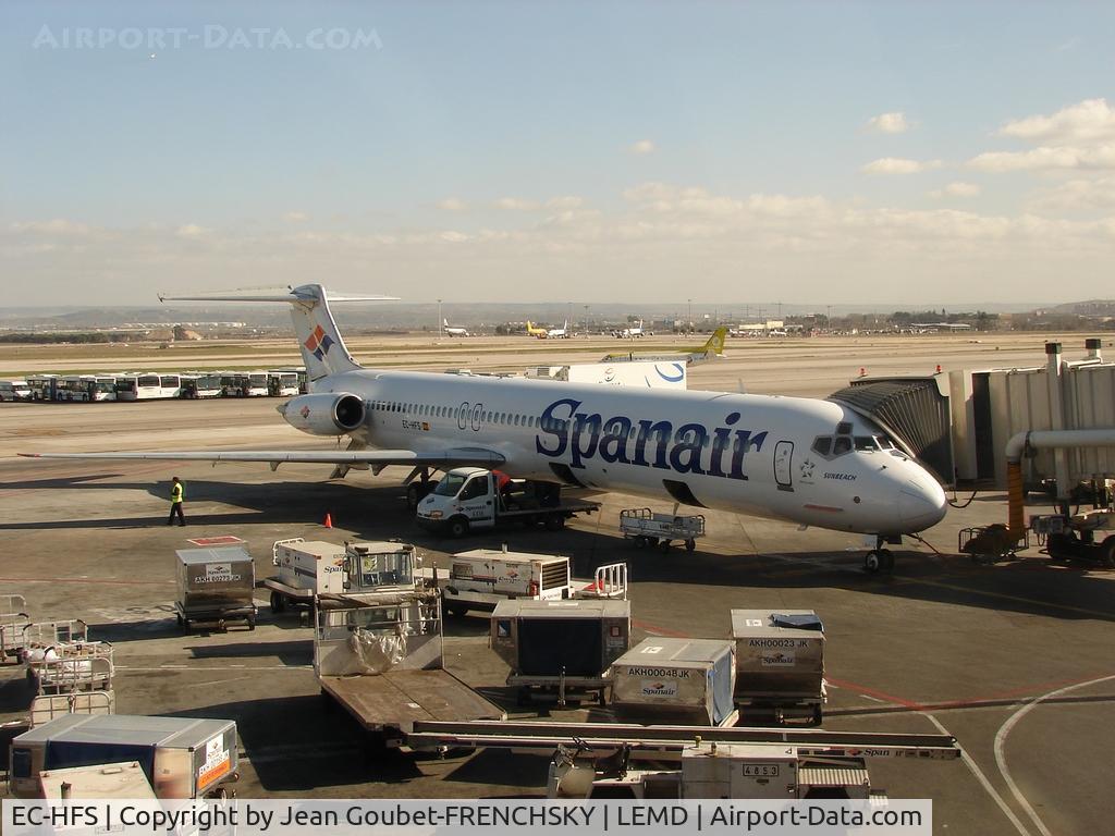 EC-HFS, 1990 McDonnell Douglas MD-82 (DC-9-82) C/N 49517, SPANAIR