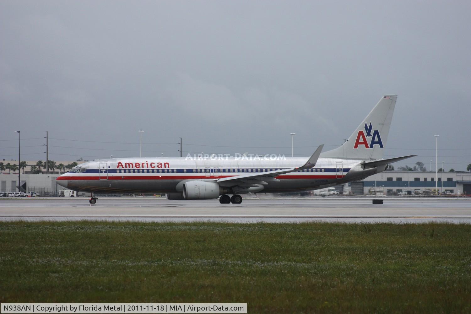 N938AN, 2000 Boeing 737-823 C/N 29533, American 737