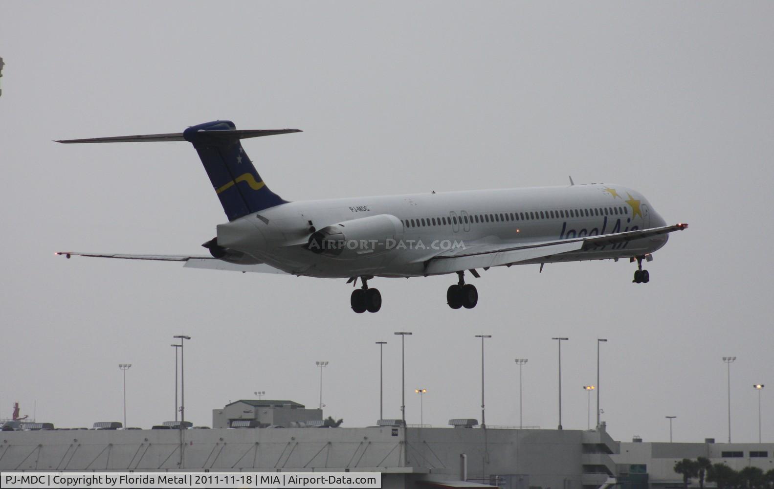 PJ-MDC, 1988 McDonnell Douglas MD-82 (DC-9-82) C/N 49434, Insel Air