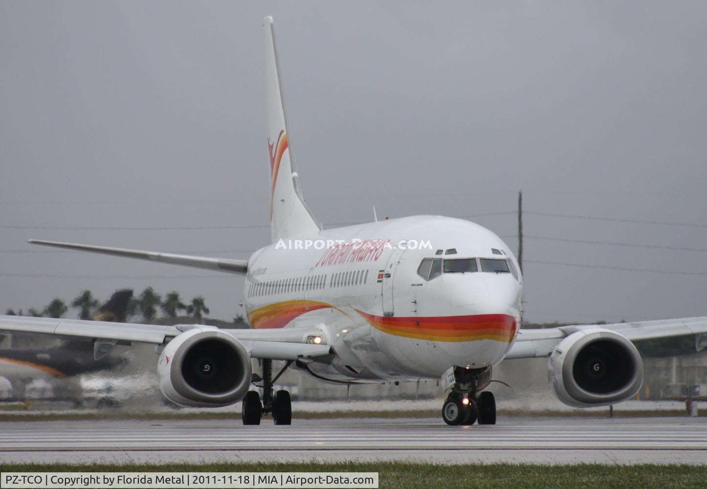 PZ-TCO, 1997 Boeing 737-36N C/N 28669, Surinam 737
