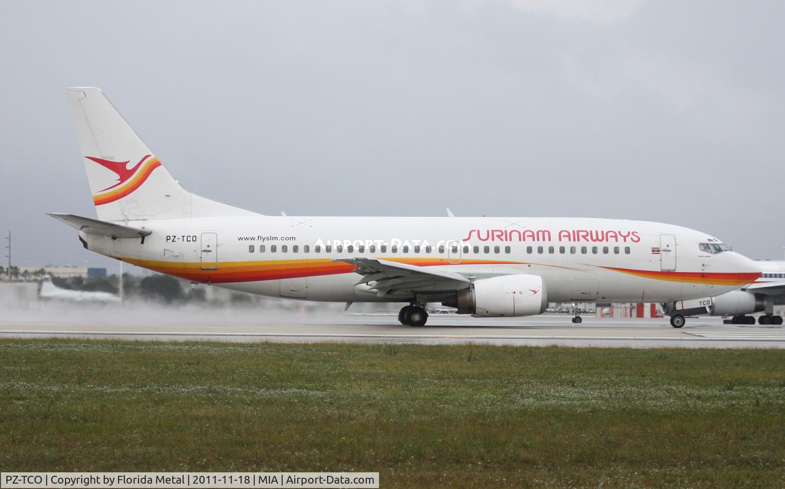 PZ-TCO, 1997 Boeing 737-36N C/N 28669, Surinam 737