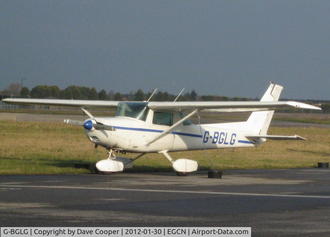 G-BGLG, 1978 Cessna 152 C/N 152-82092, Through the fence at Robin Hood Airport, UK.