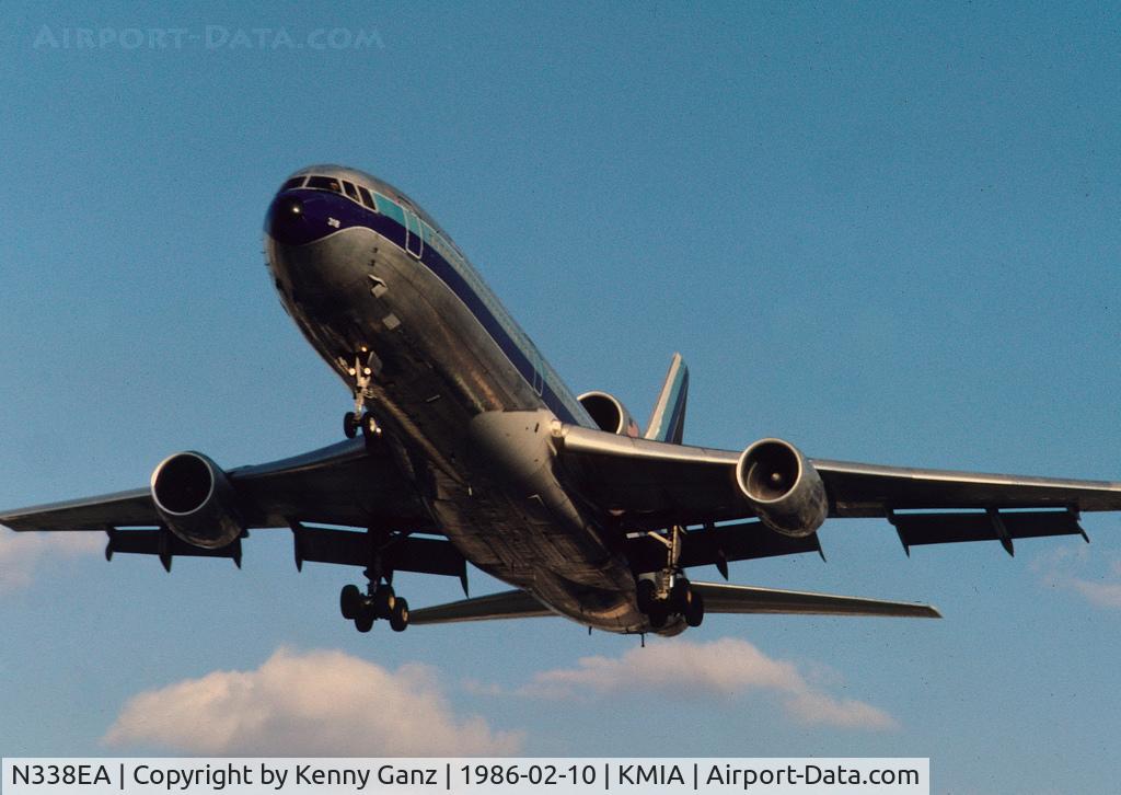 N338EA, 1978 Lockheed L-1011-385-1 TriStar 1 C/N 193A-1153, On Finals